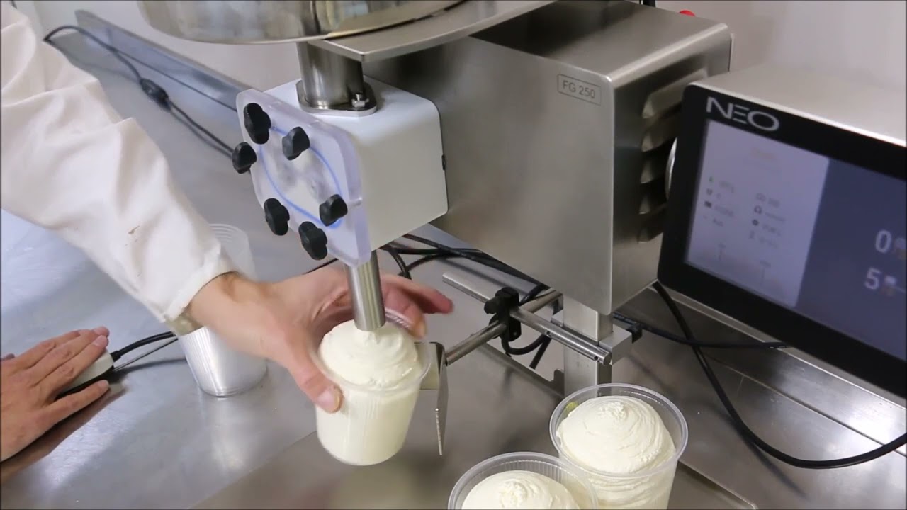ELVO CODING - Abfüllsystem Fillogy Neo Creamy L - Abfüllung von Quark