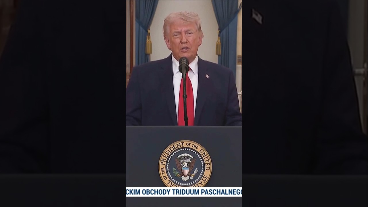 Orędzie prezydenta USA Donalda Trump
