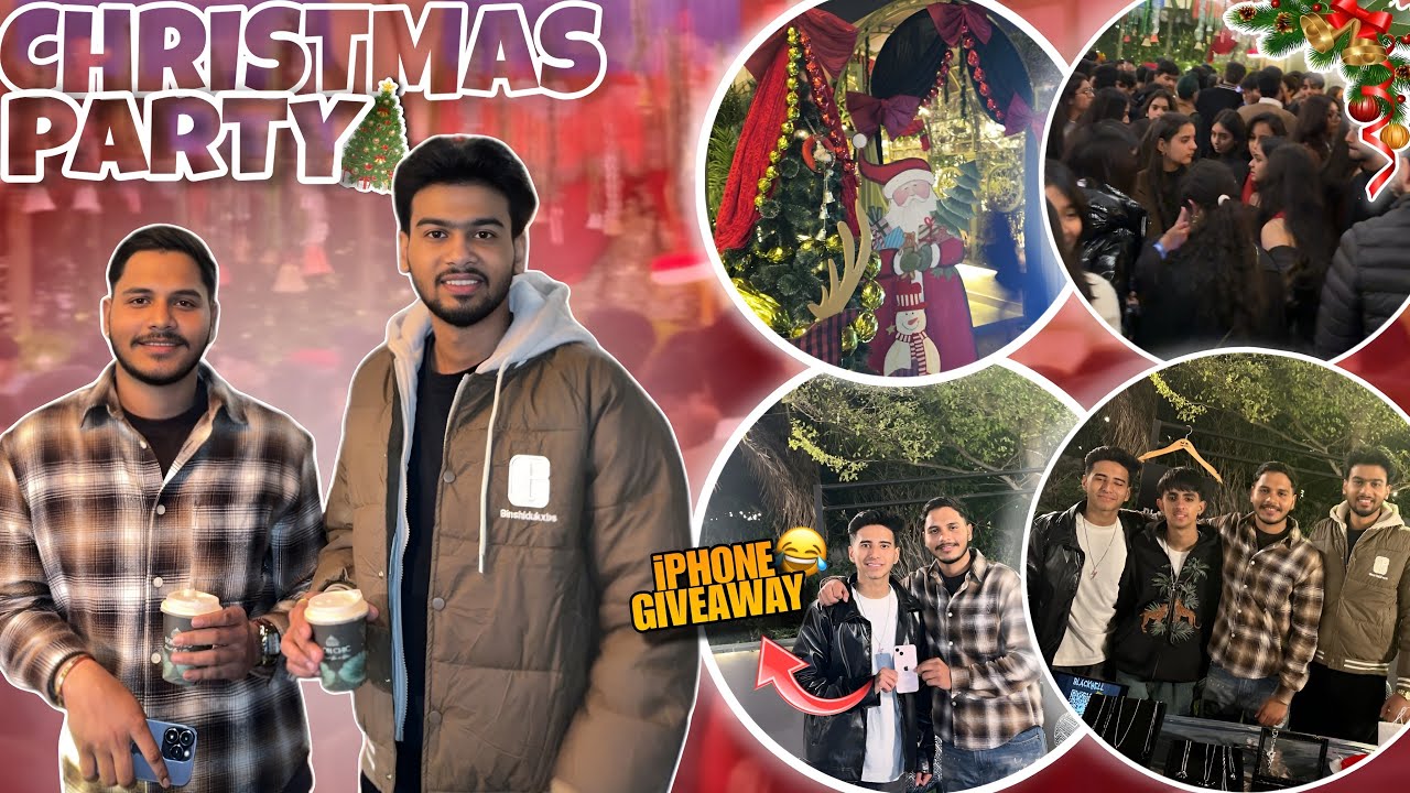 I visited best Christmas party in Amritsar | rajatsworldvlogs 