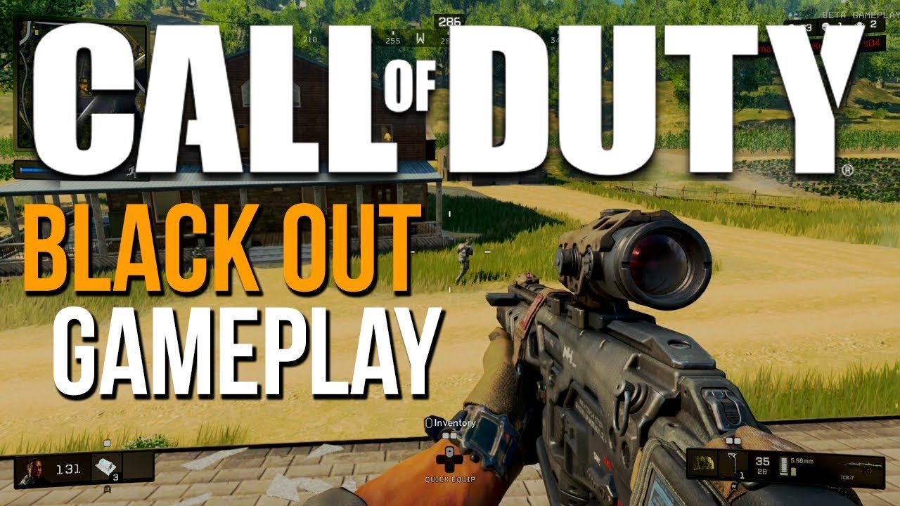 Blackout First Game! Call of Duty Black Ops 4 Gameplay
