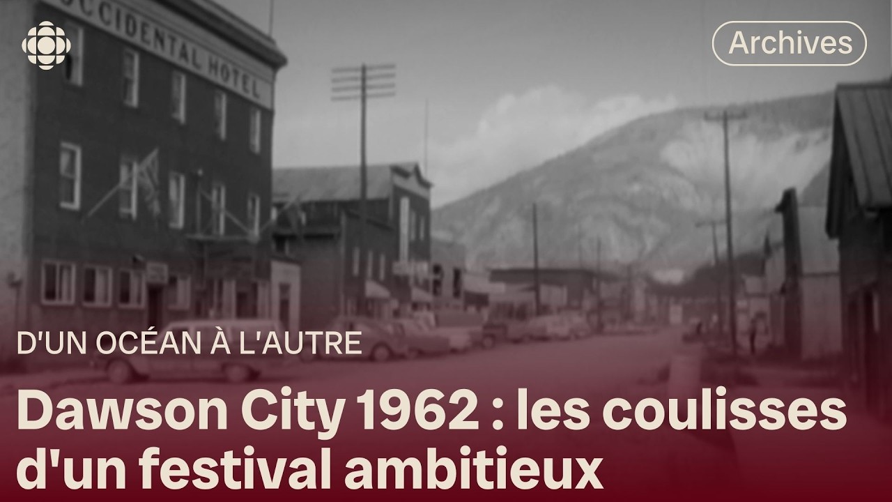 Organisation d'un festival à Dawson City en 1962