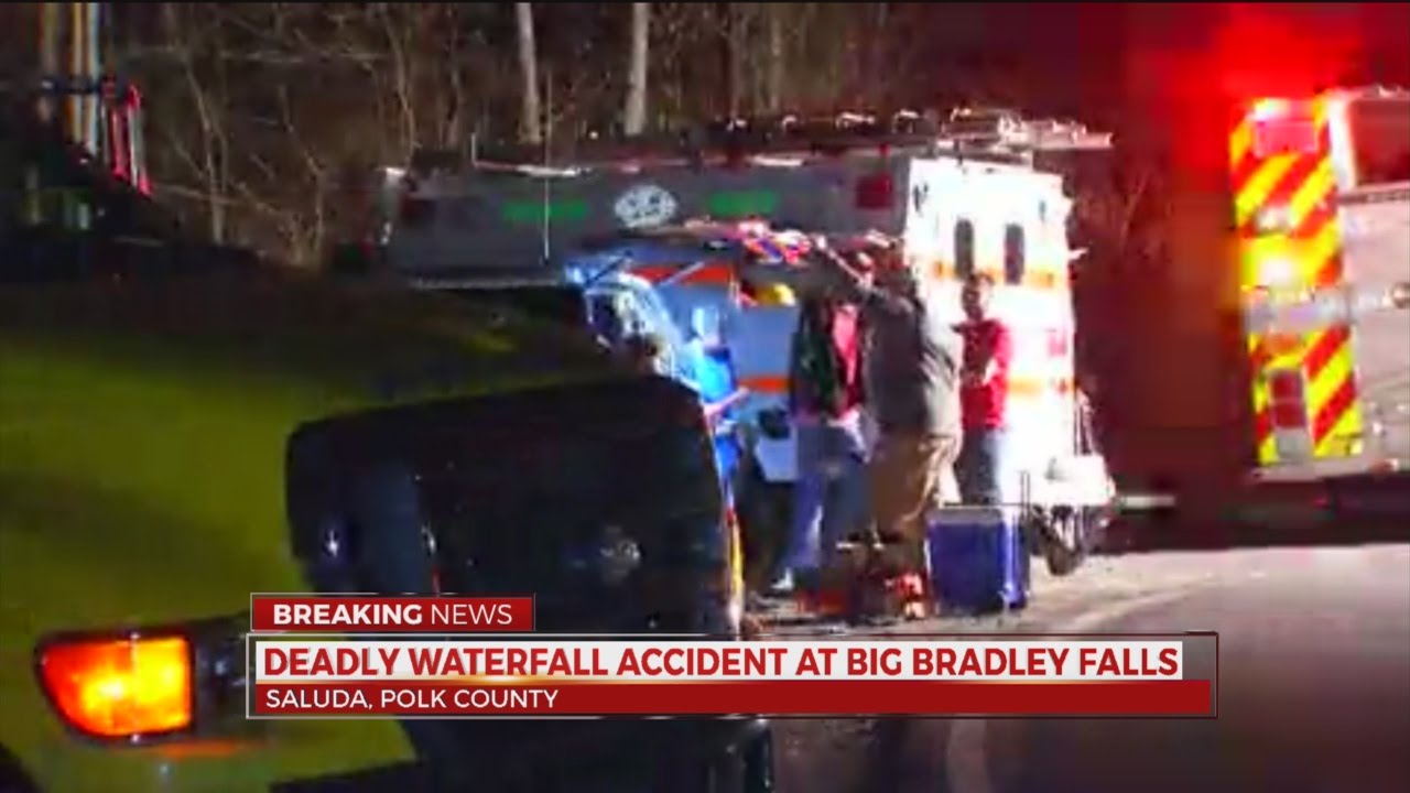 Deadly waterfall accident at Big Bradley Falls