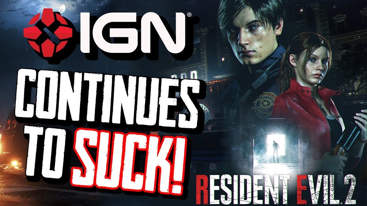 IGN Continues to be an Embarrassment with Resident Evil 2 Review