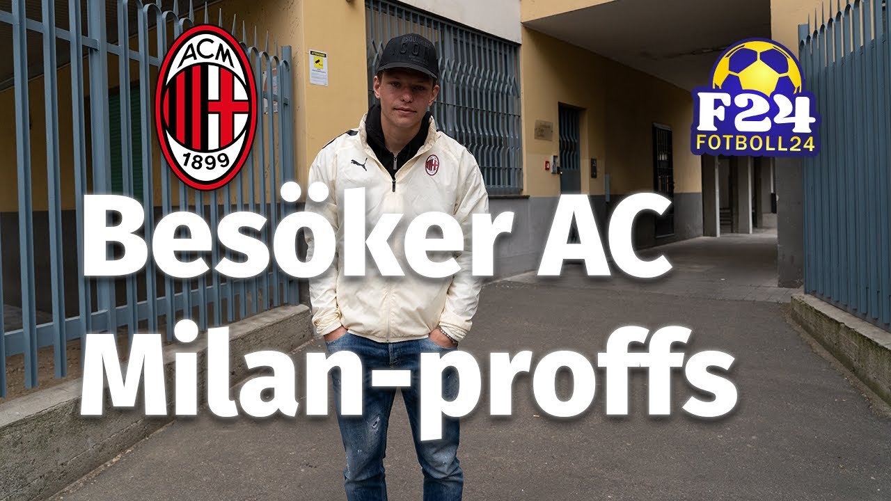 Reser till ungdomsproffset Wilgot Marshage i AC Milan