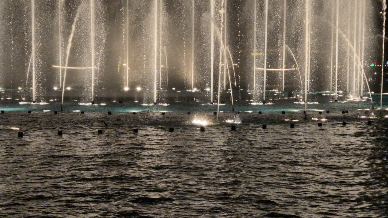 The Dubai Fountain Nozzles Closeup (HW Baba Yetu)