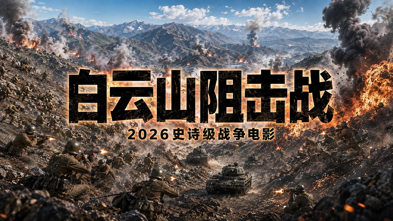 【2026最新战争电影】《白雲山阻攻戰》志願軍死守絕地血戰數晝夜，硬生生擋住美軍瘋狂攻擊！#韓戰 #志願軍  #koreanwar #抗美援朝