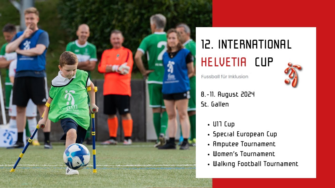 12. International Helvetia Cup - Fussball für Inklusion 2024 Highlights