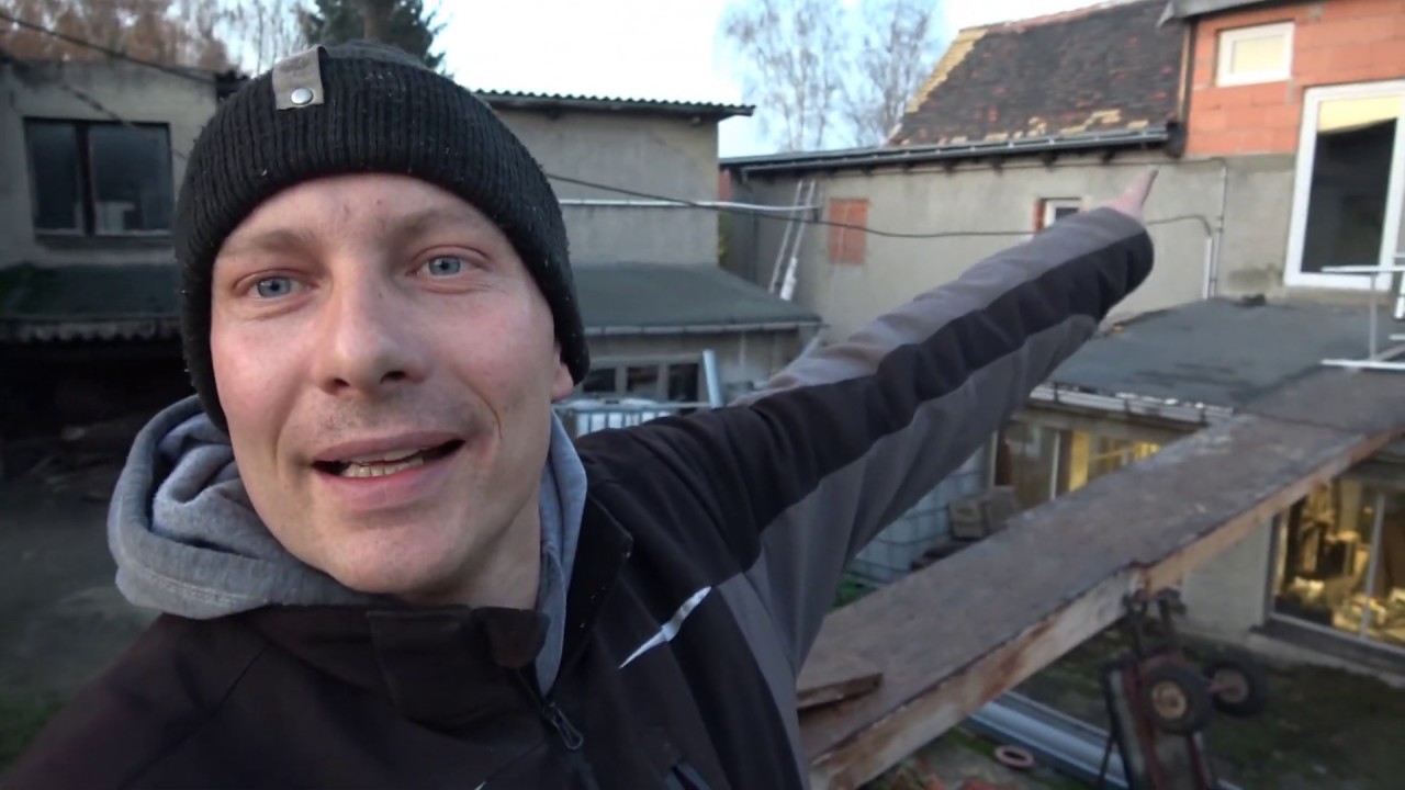Flachdach Sanierung, Selbst ist der Mann! =)