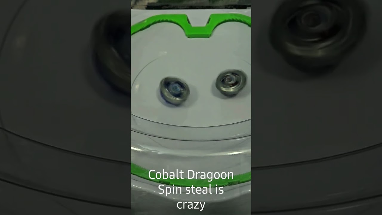 Cobalt Dragoon Spin Steal is Crazy!!! -Beyblade X #beyblader #hasbro #cobaltdragoon #beybladeX
