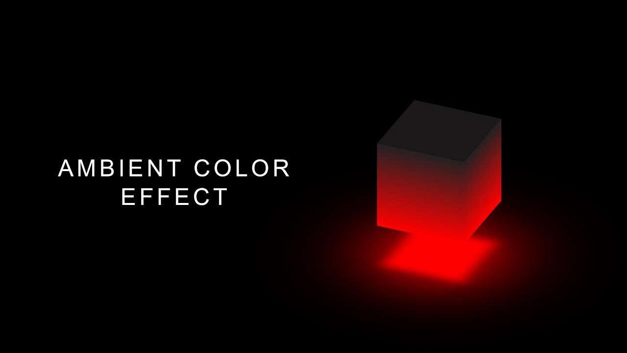 Ambient Color Effecr Using CSS Only