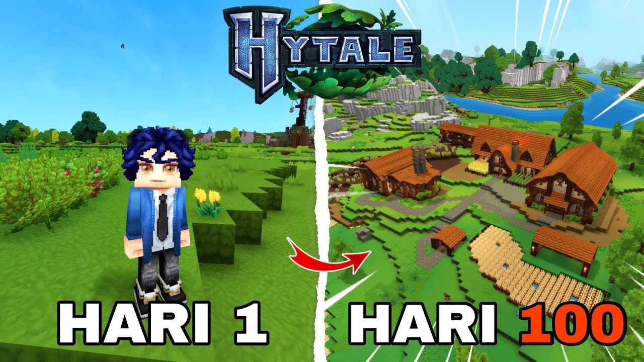 100 Hari di Hytale
