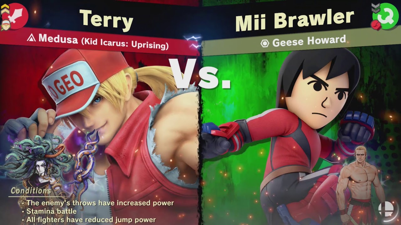 All Fatal Fury Spirits with Terry Bogard  - Super Smash Bros. Ultimate Spirit Board