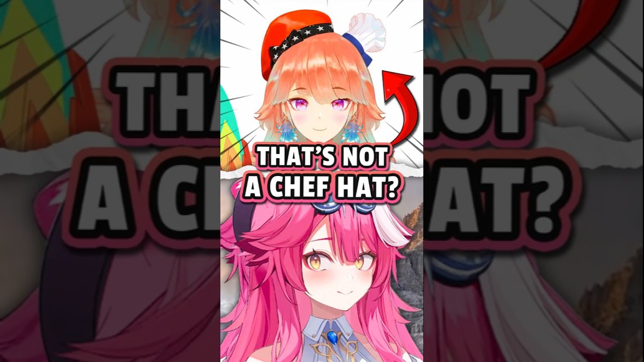Raora just realized something about Kiara's hat...#shorts #vtuber #hololive