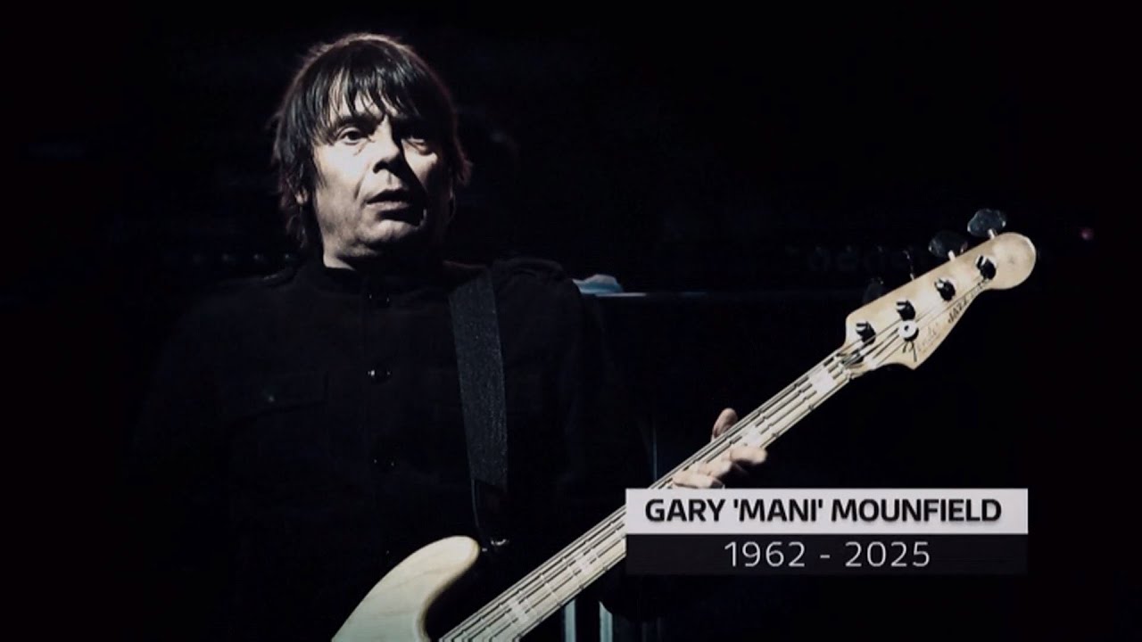 Gary 'Mani' Mounfield passes away (1962 - 2025) (1) (UK) - UK News - 20/Nov/2025