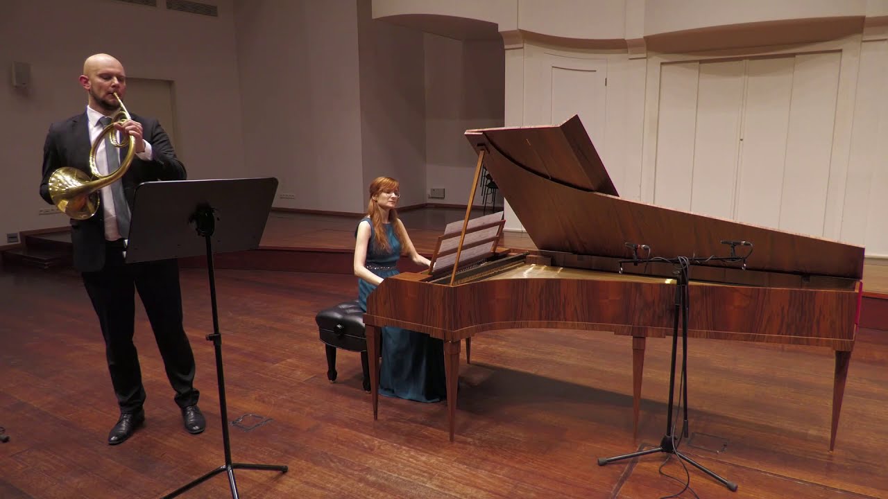 L. van Beethoven - Piano and horn Sonata in F Major op. 17, Cendlak & Karpińska