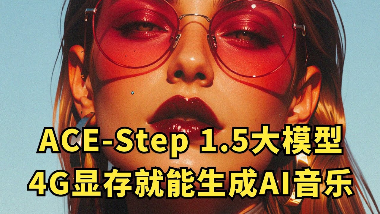 ACE-Step 1.5大模型：4G显存就能生成AI音乐！