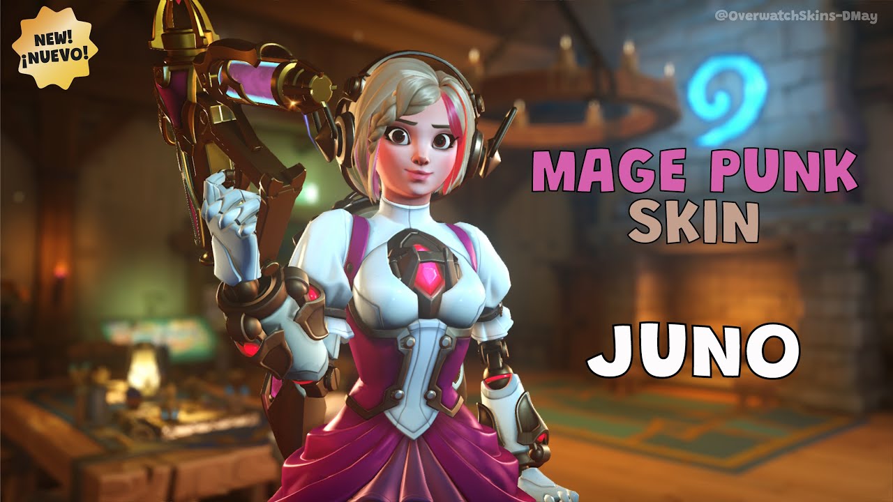 NEW! MAGEPUNK Juno Skin showcase | Overwatch 2