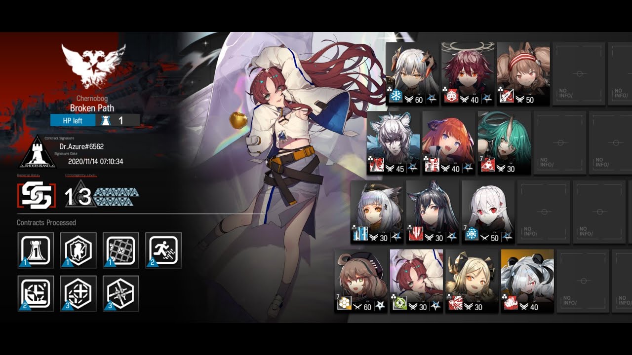 Arknights - CC1 Pyrite Broken Path (Day 4) Risk 13 (MAX RISK)