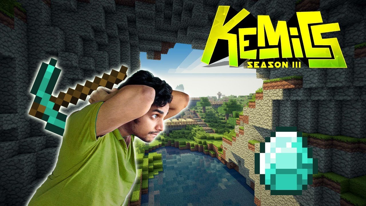 Lets Build The Mansion & Diamonds - Kemics | Minecraft Malayalam | Short Stream