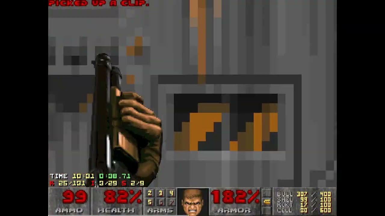 The Ultimate Doom Episode 1 UV-Fast in 21:25