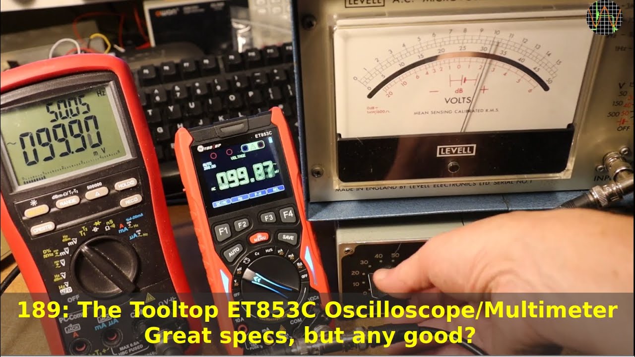 189 - The Tooltop ET853C Oscilloscope/Multimeter - Great specs, but any good?