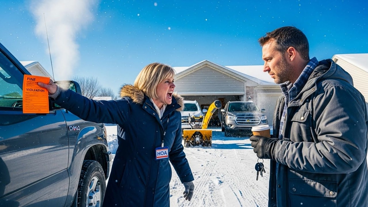 HOA Fined Me For Warming Vehicle, So I Stopped Helping Dig Their Cars Out Daily