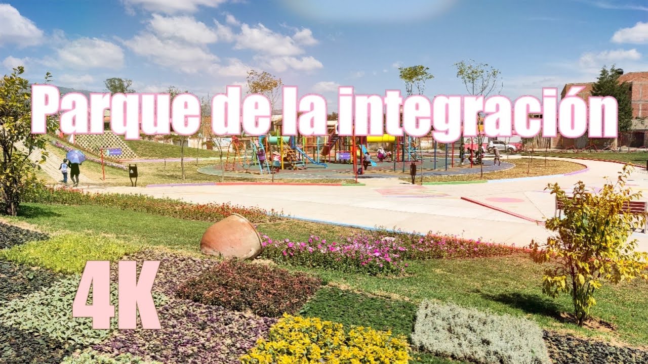 El nuevo parque de la Integración//Zona Sud// Cochabamba 2022[4K]
