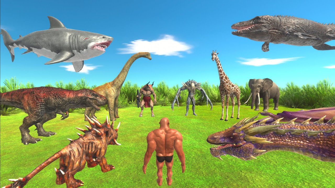 Battle Royale Tournament Strongest Unit in Every Team - Animal Revolt Battle Simulator