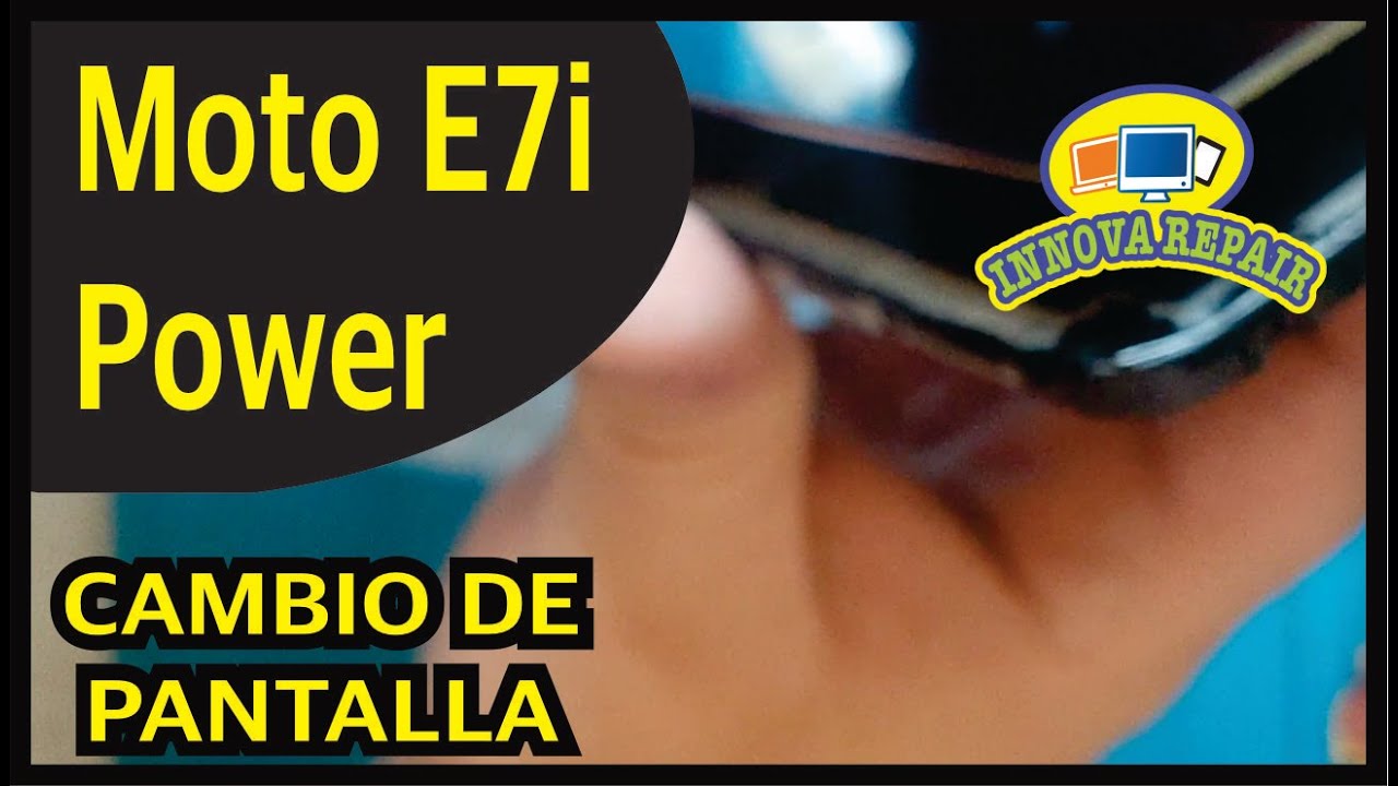 Motorola E7i Power Cambio de Pantalla