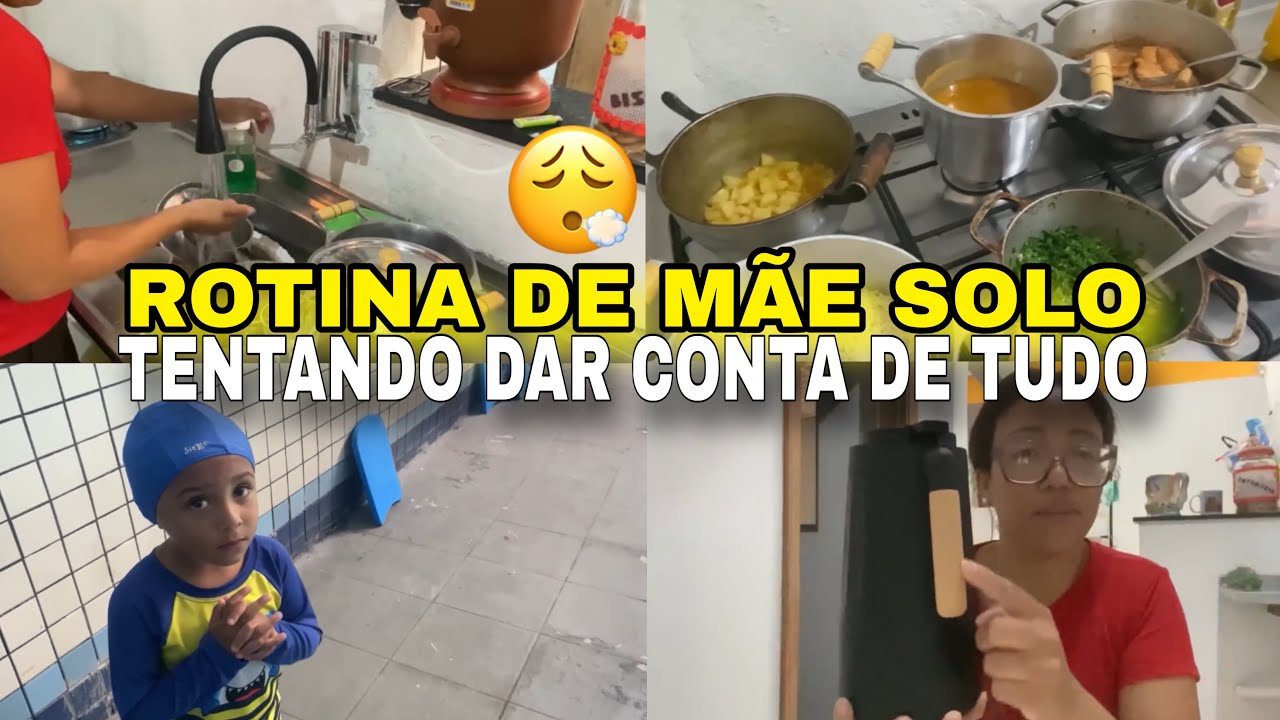 Rotina de Mãe Solo | Tentando Dar Conta de Tudo + Comprinha da Shopee