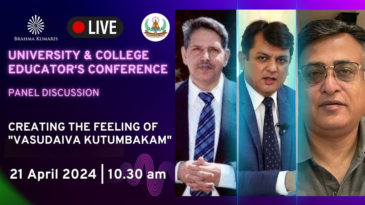 Educator's Conference || Panel Discussion || 21 April at 10.30 am