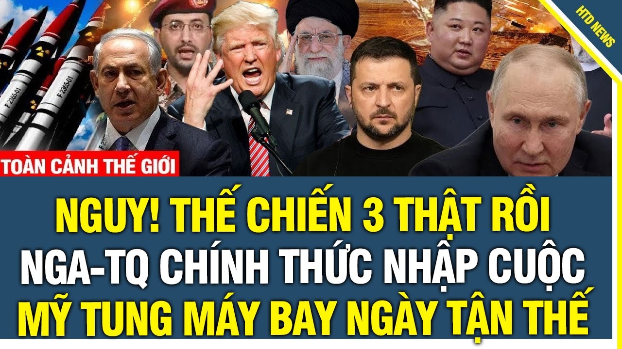 NGUY CẤP: Nga-Trung Quốc CHÍNH THỨC nhập cuộc, Mỹ tung máy bay ngày tận thế, cả Trung Đông BÙNG NỔ!