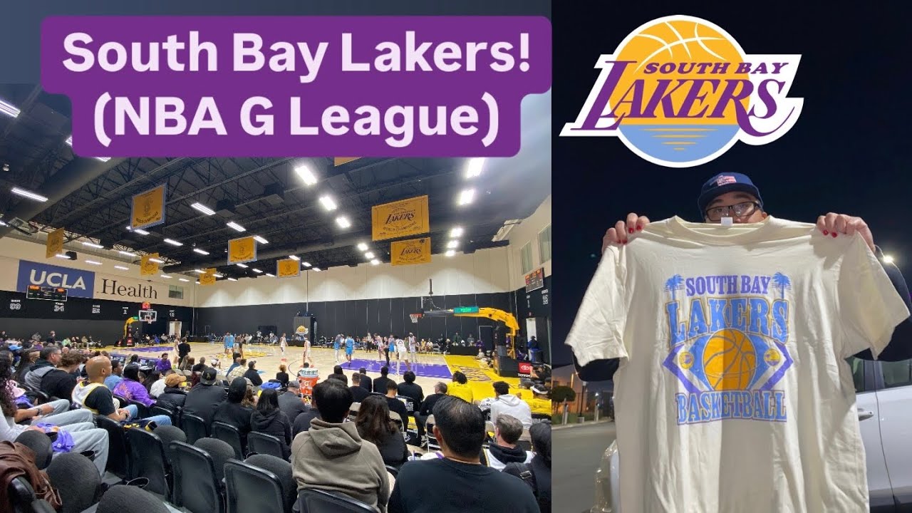 Khayle watches South Bay Lakers basketball! (NBA G League)