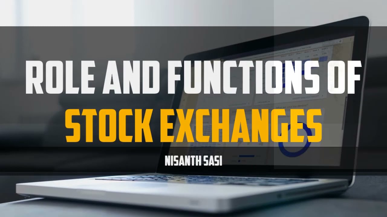 Stock Exchanges - Secondary Market | Malayalam | മലയാളം | Nisanth Sasi