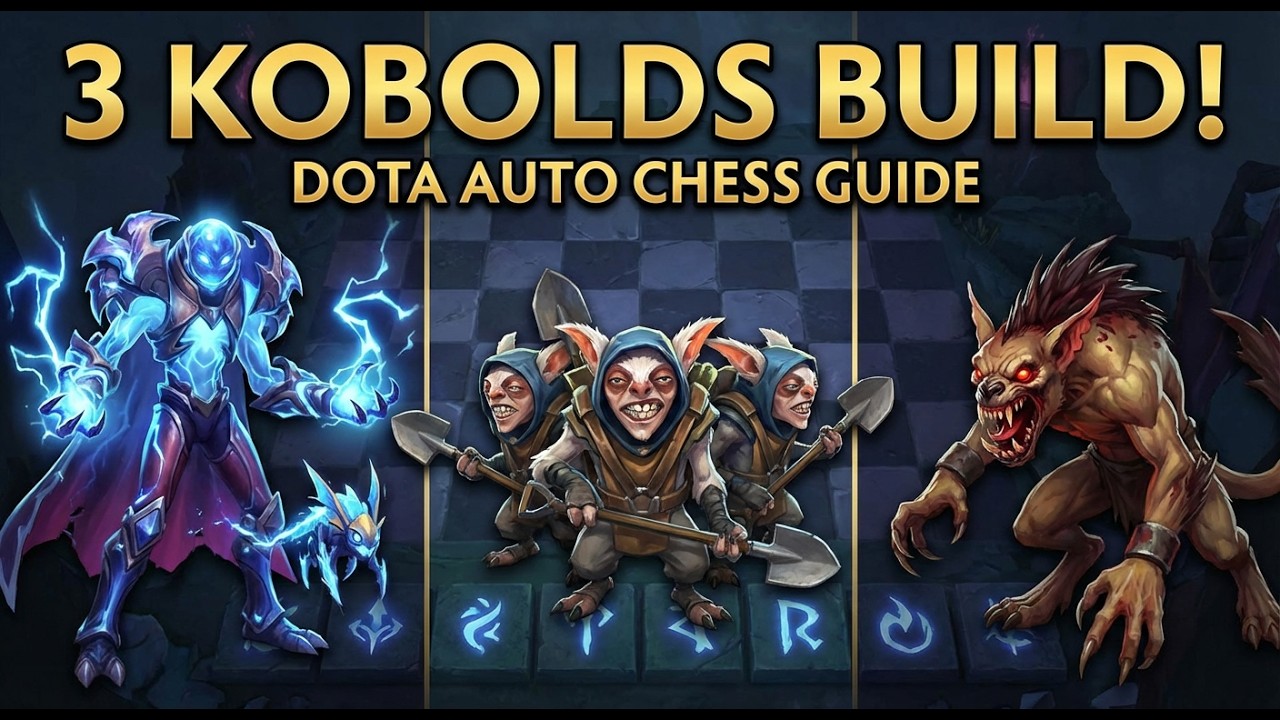 3 Kobolds! Dota Auto Chess Season 41!