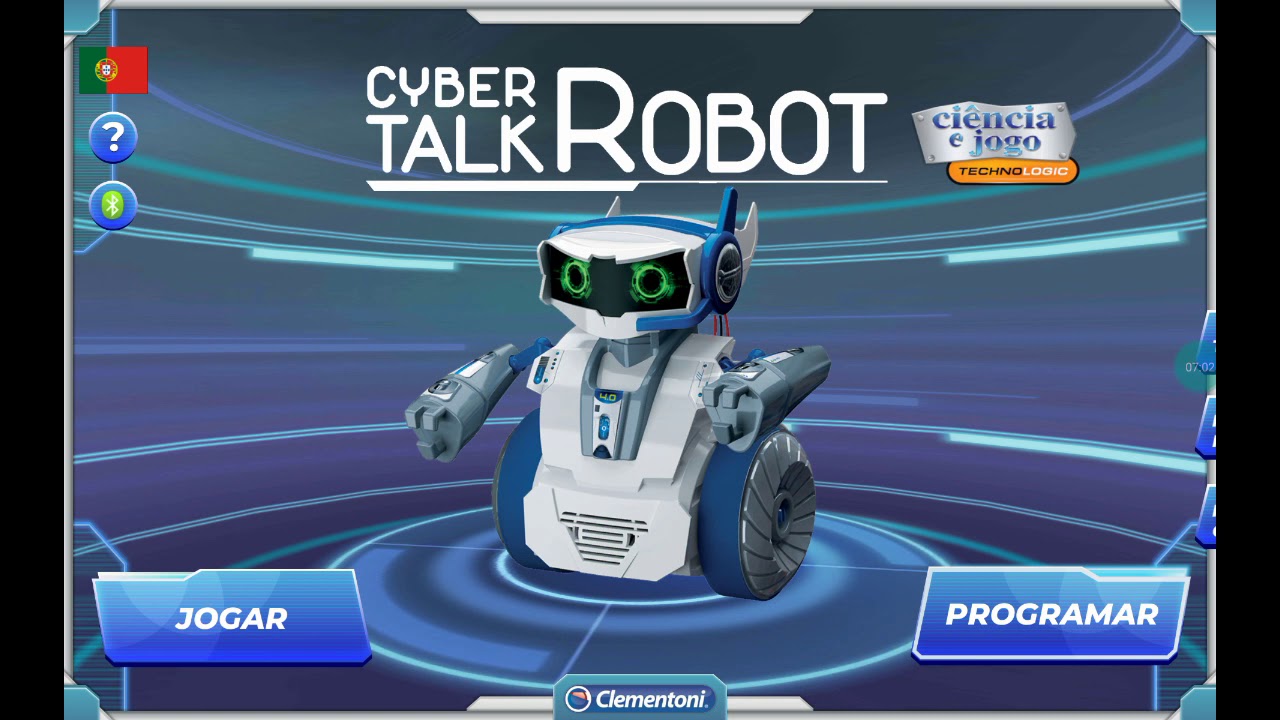 Esprimentei robô cyber talk