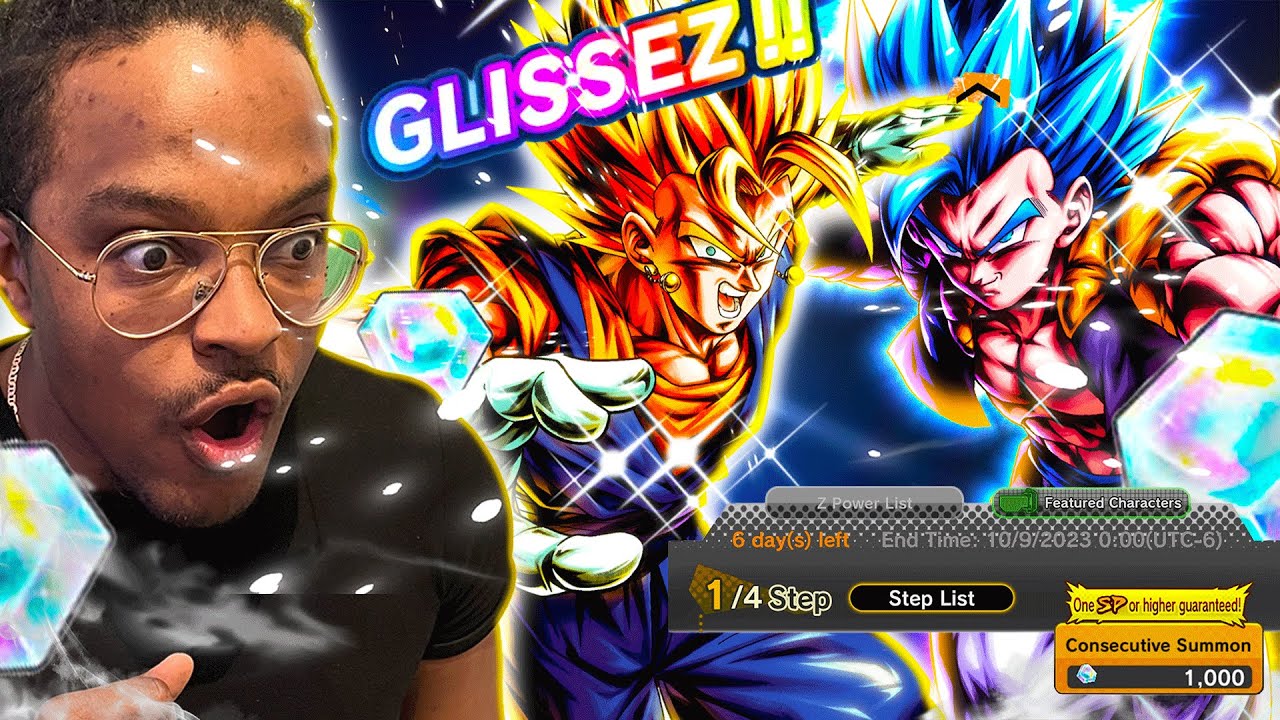 42 000 CC MON PLUS GROS BRAQUAGE D'ANNIVERSAIRE ! INVOCATION VEGETO LF GOGETA BLUE LF DB LEGENDS