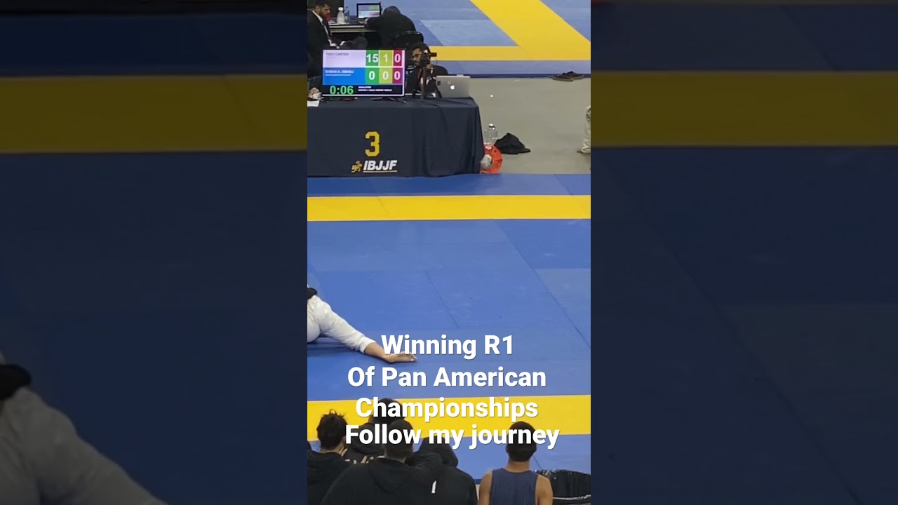 Winning First round of Pan Ams 