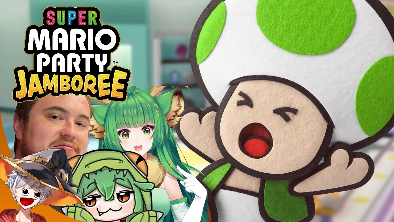HARUKA'S TOAD IMPRESSION IS TOO GOOD | Super Mario Party Jamboree