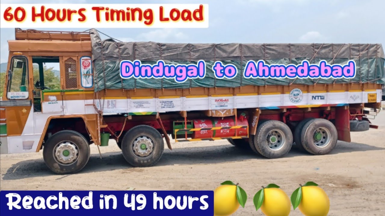 2000km🤩🚚||நம்ம லாரி Timing-ல Gun Maathiri இருக்காங்க😁🥰||Tamil Truck Vlogs💖🚛🇮🇳