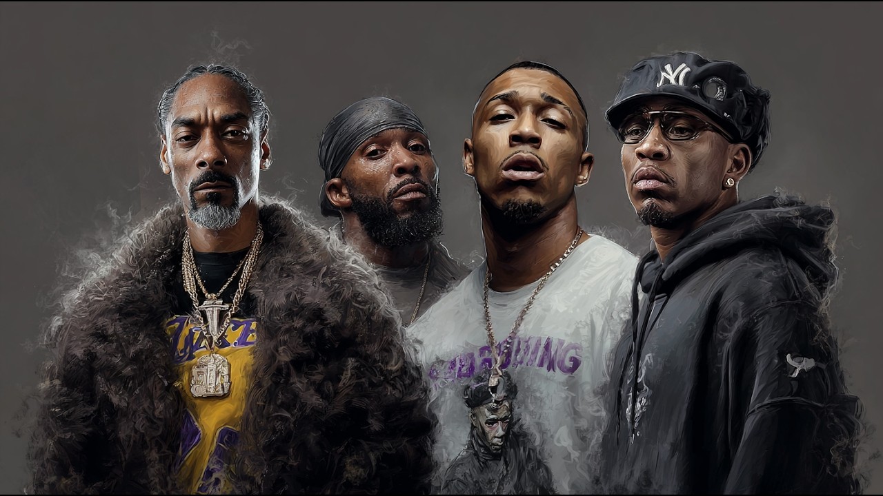 Eminem, Snoop Dogg, 50 Cent, Ice Cube, Dr.Dre, 2Pac - American Gangsta | Old School Rap | CoverStyle