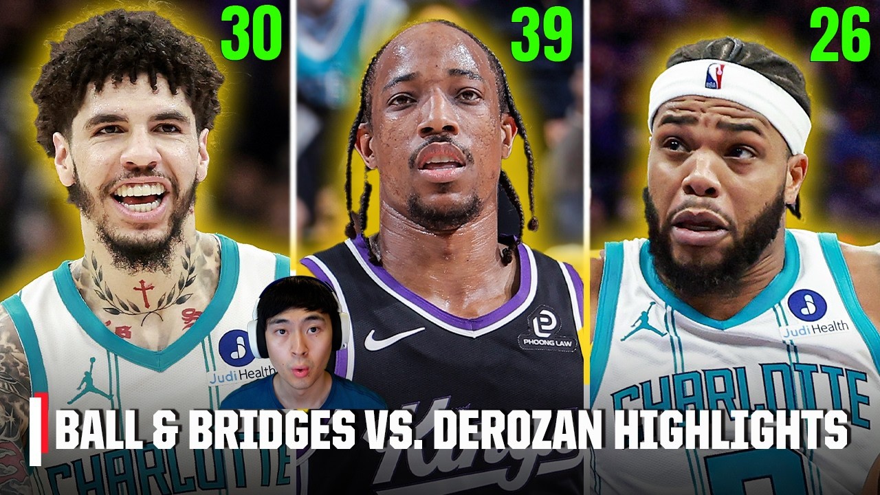 LaMelo Ball Leads Hornets Past Kings 🔥 DeRozan Drops 39 in Loss