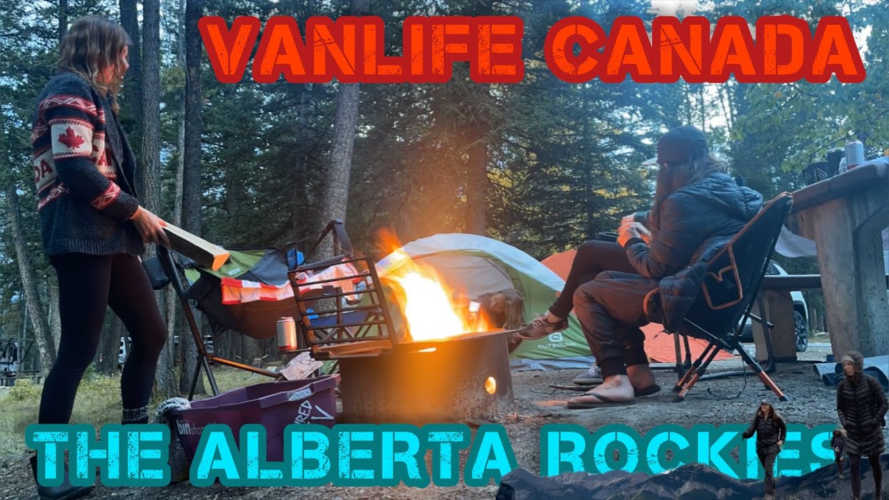 VANLIFE Canadian Rockies | my HOME has a steering wheel! Lets go into the mountains | Vlog #10