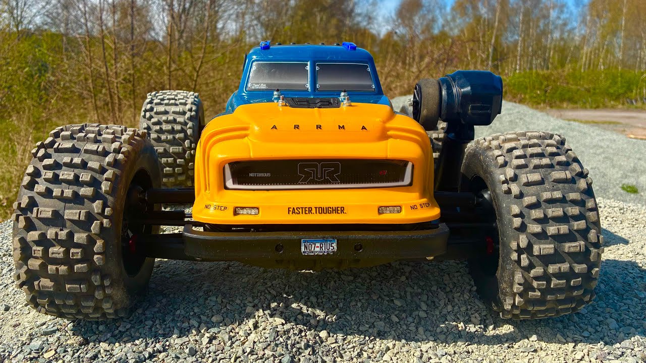 ARRMA NOTORIOUS V6 🇬🇧 M2C UPGRADES!