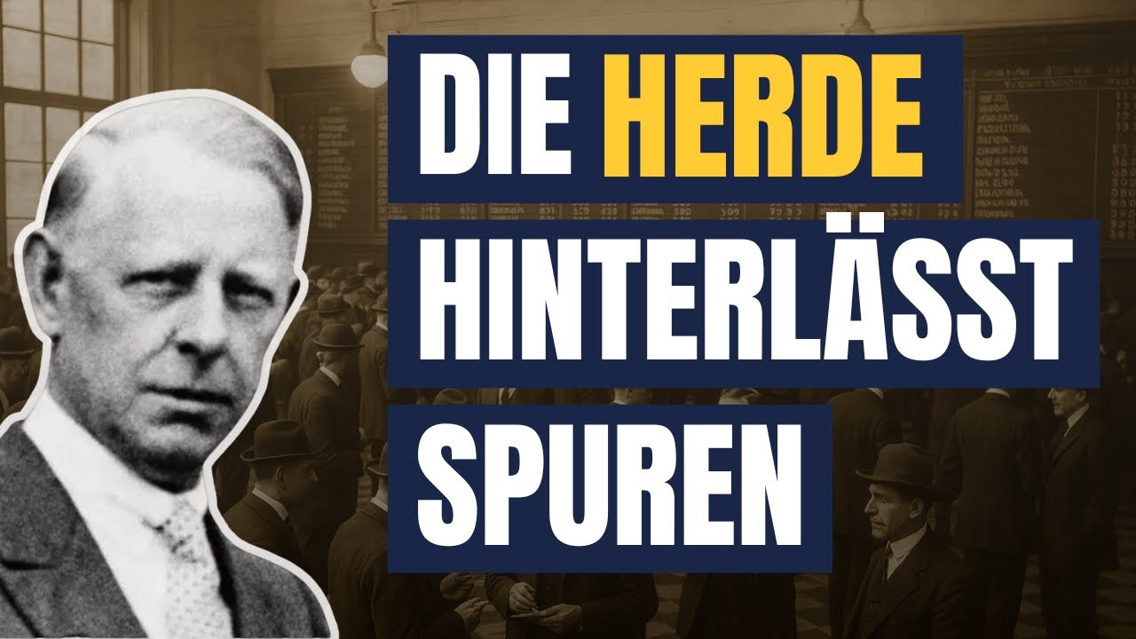 Jesse Livermore | Das R&auml;tsel der Fu&szlig;abdr&uuml;cke von Angst & Gier 👣 | Psychologie 🧠