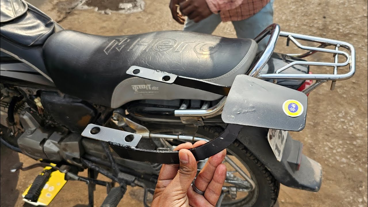 splendor tail panel patti / splendor tail guard  / splendor All Modification Accessories Available