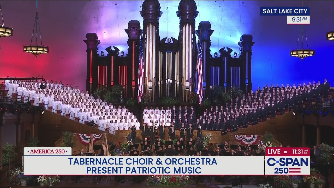 Tabernacle Choir Independence Day Performance