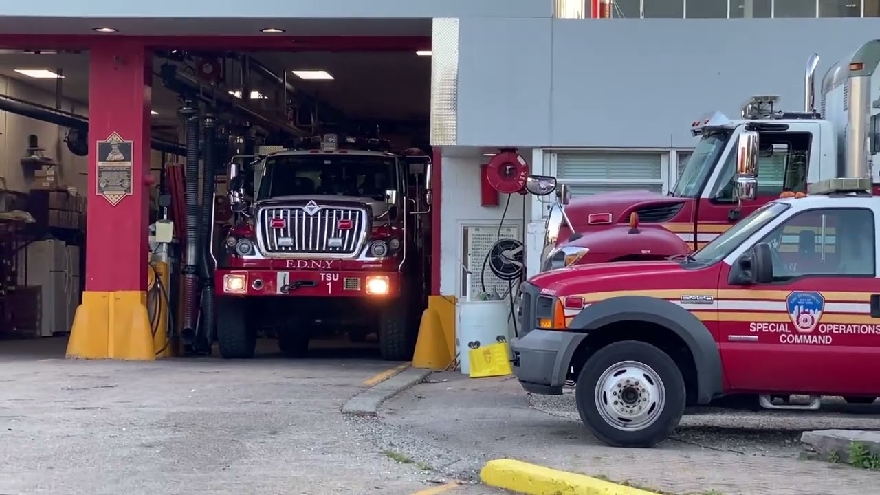 **EVERYBODY GOES RESPONSE** BY FDNY RESCUE OPERATIONS BATTALION, FDNY TSU1 & FDNY COMMAND TACTICAL 1