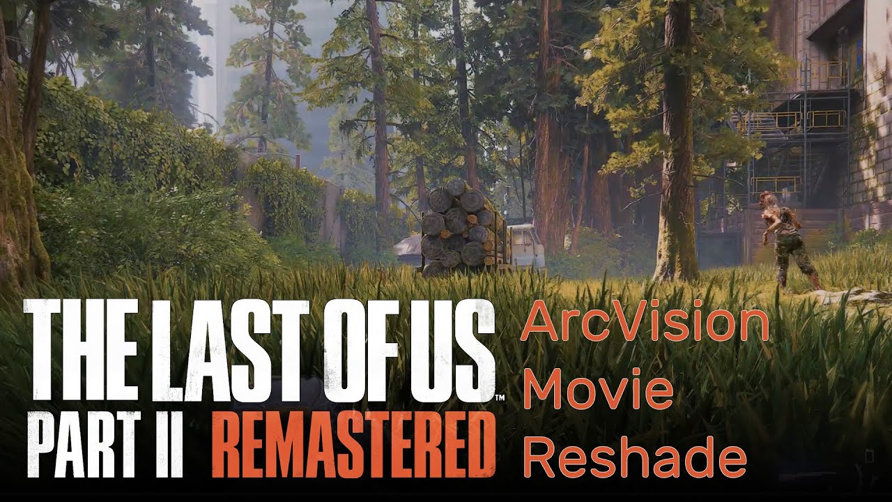 THE LAST OF US PART 2 REMASTERED - ArcVision Movie Reshade Mod - 4K MAX SETTINGS
