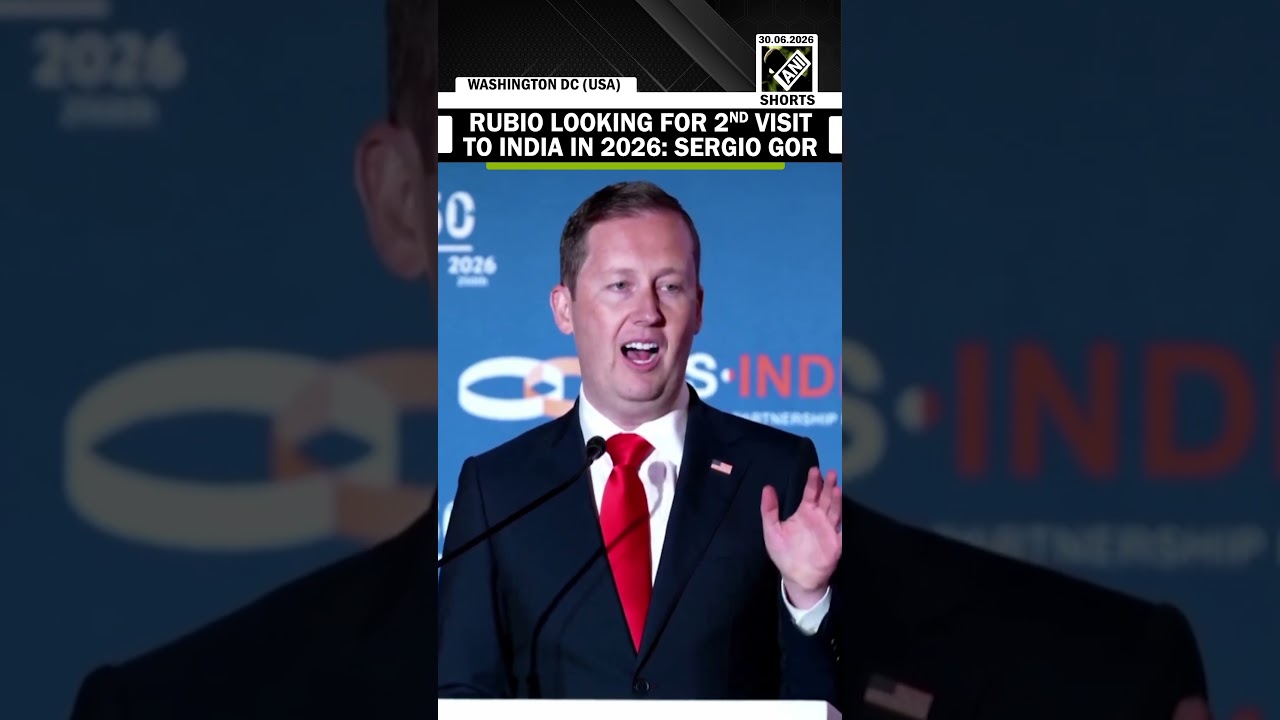 Marco Rubio looking for second visit to India in 2026: US Ambassador Sergio Gor
